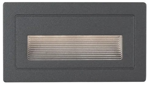 Paulmann 94383 - LED/4W IP44 Vonkajšie vstavané svietidlo LONG 230V