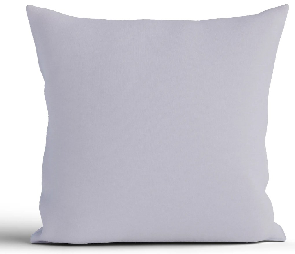 Bavlnená obliečka na vankúš Renforcé 40 × 40 cm - Jasmine svetlosivá