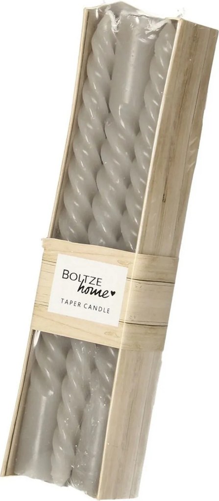 Sada sviečok Pazzo 6ks. light grey