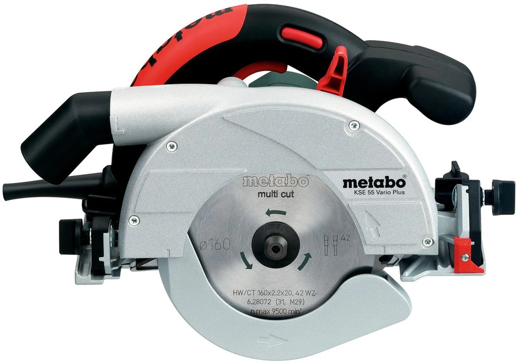 Metabo KSE 55 Vario Plus Ručná okružná píla 601204700