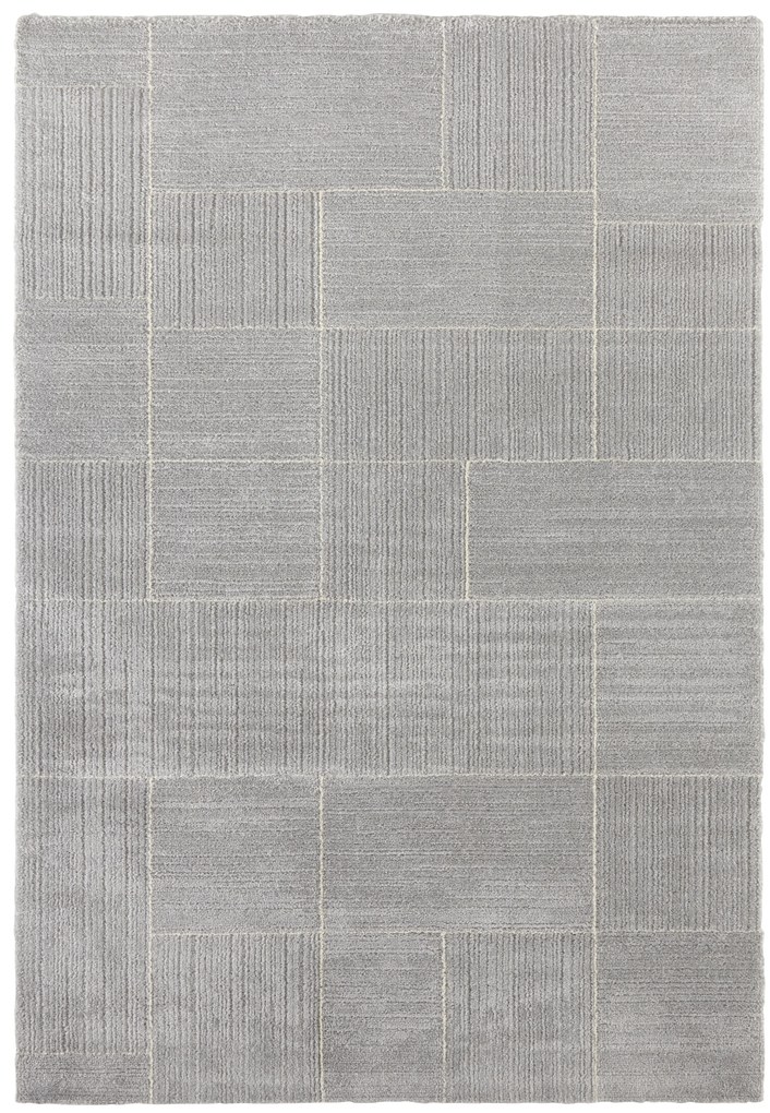 ELLE Decoration koberce Kusový koberec Glow 103654 Light grey / Cream z kolekcie Elle - 80x150 cm