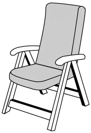 Doppler HIT UNI 7846 vysoký - poduška na stoličku a kreslo