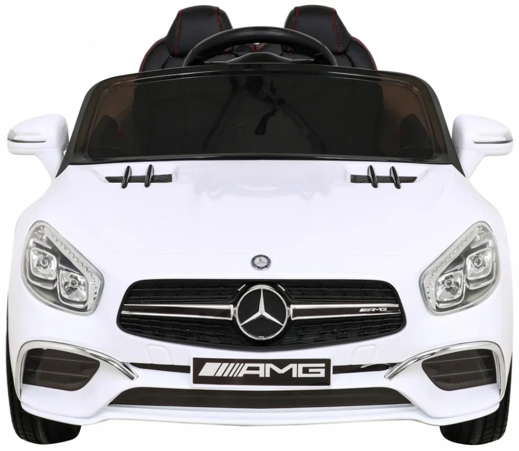 RAMIZ Elektrické autíčko Mercedes Benz AMG SL65 - biele