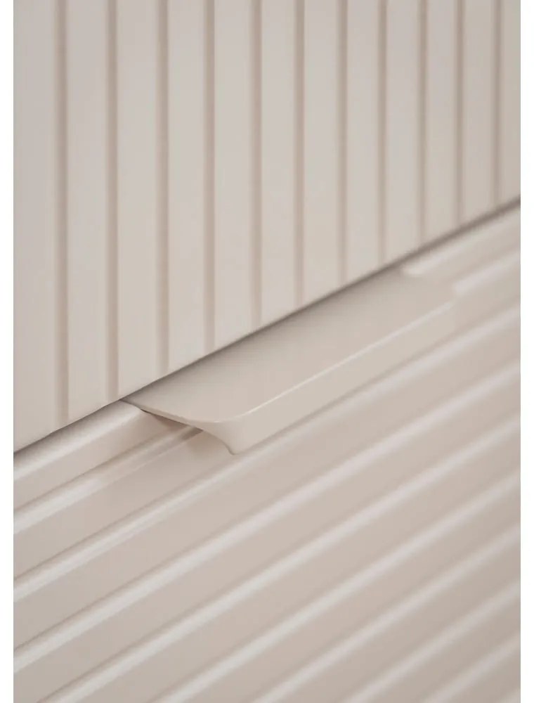 Béžová nízka detská komoda 144,5x52 cm Miloo – Pinio