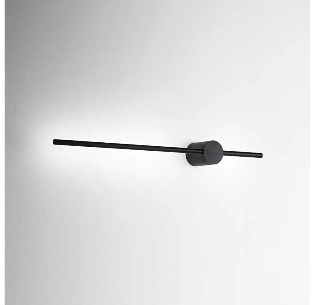 Ideal Lux - LED Nástenné svietidlo ESSENCE LED/12W/230V 2700K 70 cm CRI 90 čierna 340999