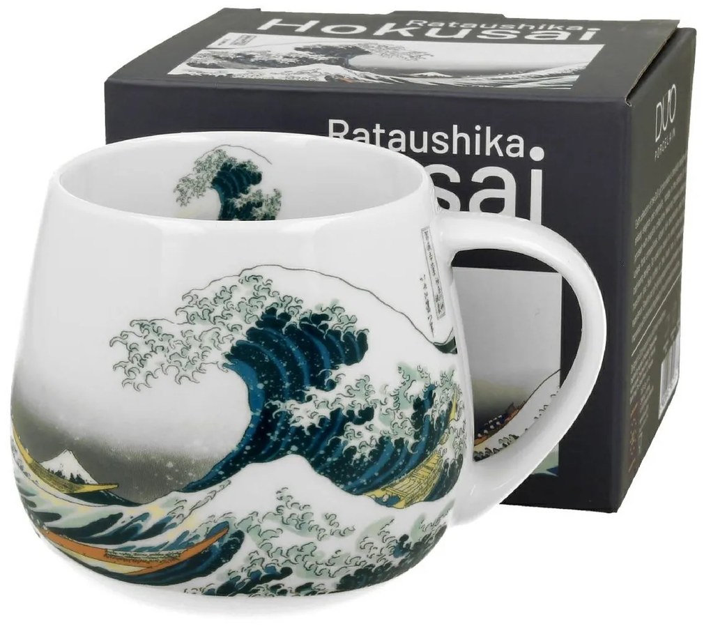 Duo Porcelánový hrnček Hokusai The Great Wave 430 ml
