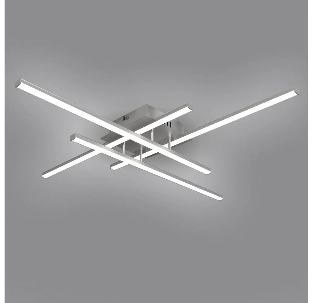 Brilagi Brilagi - LED Stropné svietidlo STRIPES LED/37W/230V strieborná BG0612