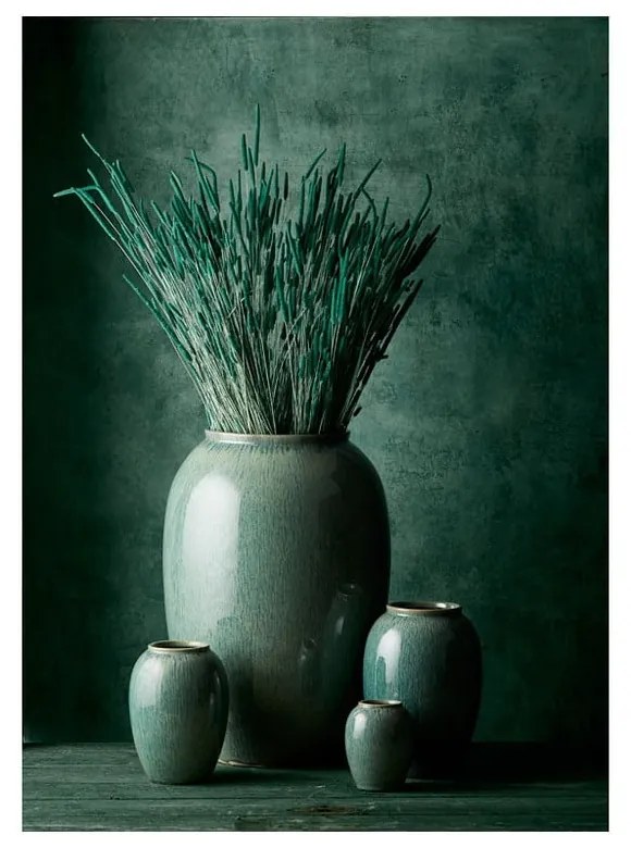 Zelená kameninová váza (výška 20 cm) Gastro Green – Bitz