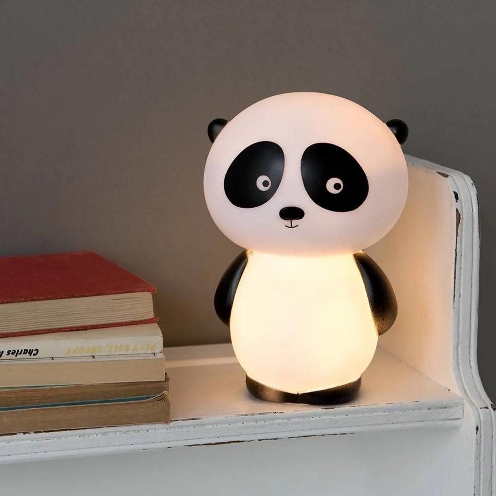 Rex London Nočné LED svetlo do detskej izbičky medvedík panda