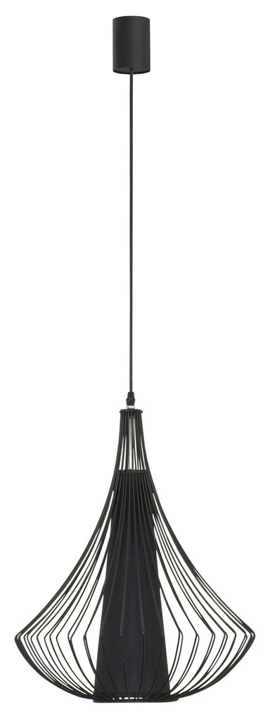 KAREN BLACK 4607 | čierna dizajnová lampa
