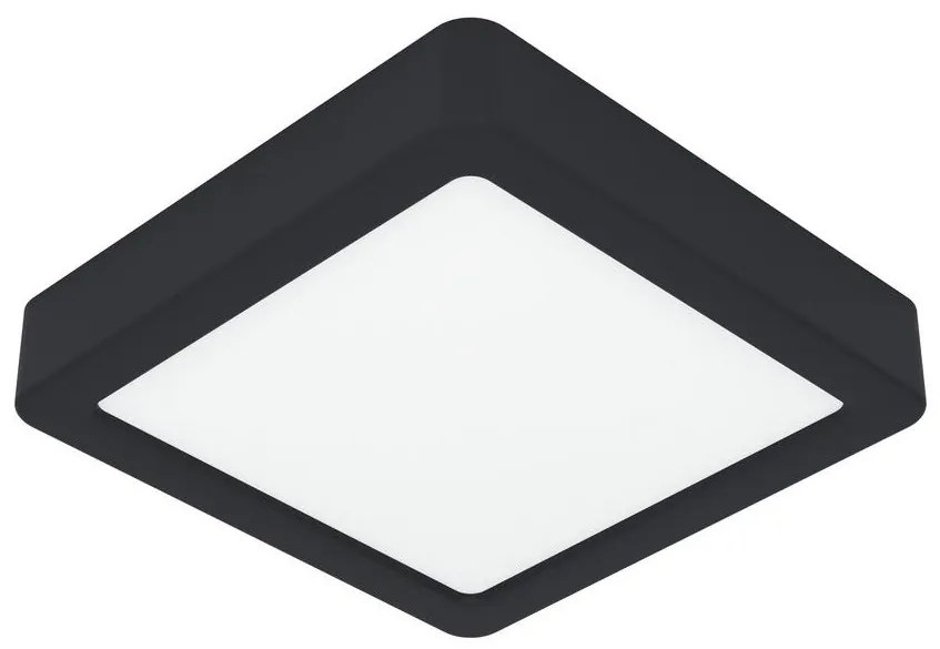 Eglo 900586 - LED Stmievateľné stropné svietidlo FUEVA LED/11W/230V čierna EG900586