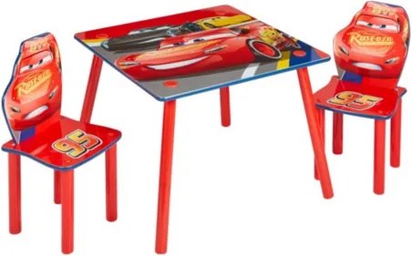 Forclaire Delta Children Detský stôl so stoličkami Cars VI