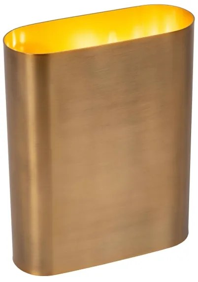 Lucide 12219/02/02 - Nástenné svietidlo OVALIS 2xE14/9W/230V zlatá