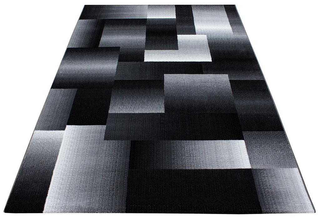 Ayyildiz Kusový koberec MIAMI 6560, Čierna Rozmer koberca: 160 x 230 cm