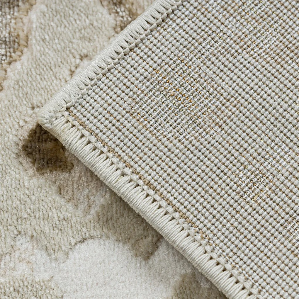 Dywany Łuszczów, Kusový koberec Allure 1961 cream/gold, 80x150, žltá, kancelária