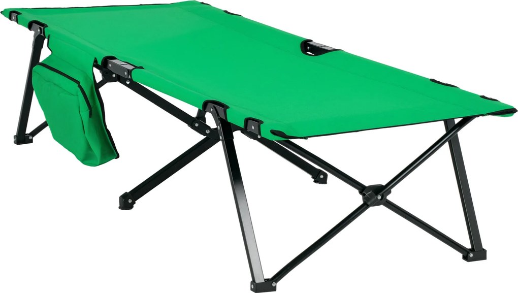 Outsunny Záhradný Spací Vak Skladací Ležadlo Prenosné 190 x 65 x 40 cm | Aosom