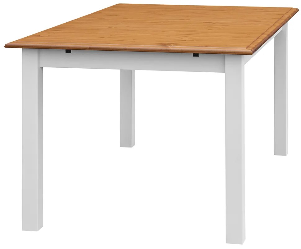 PROXIMA.store - Rustikálny rozkladací stôl 93/150 - 197 cm - BELLUNO ELEGANTE FARBA: biela - dub