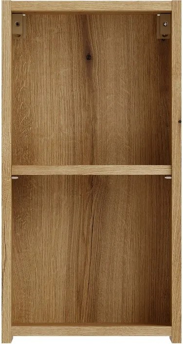 Závěsný koupelnový regál UNI Noce 50 cm dub coast evoke