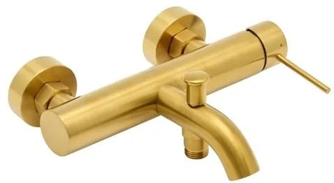 Vaňová batéria SAT Aurum bez sprchového setu 150 mm brúsená zlatá SATBAUR222BG