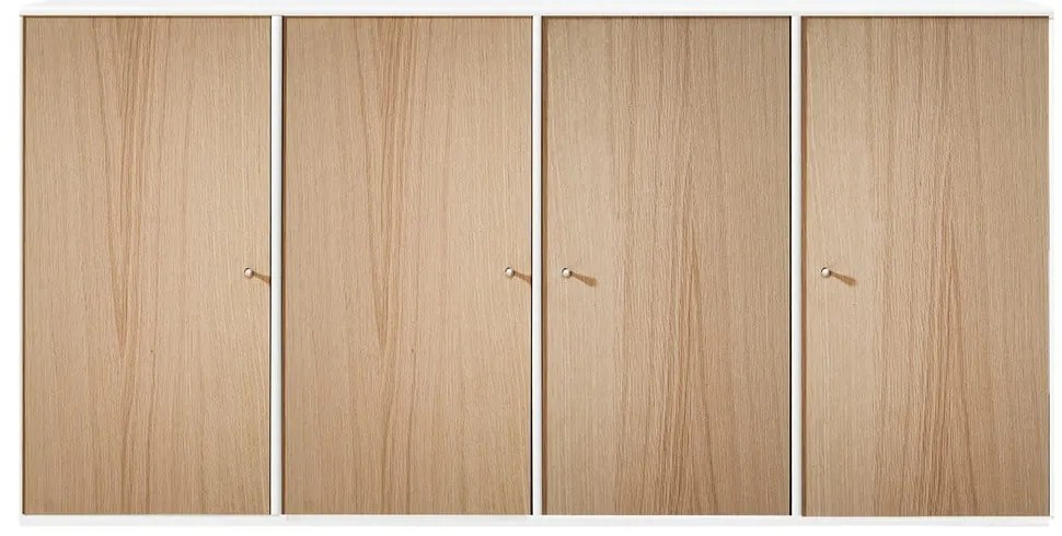Nástenná komoda v dubovom dekore Hammel Mistral Kubus, 136 x 69 cm