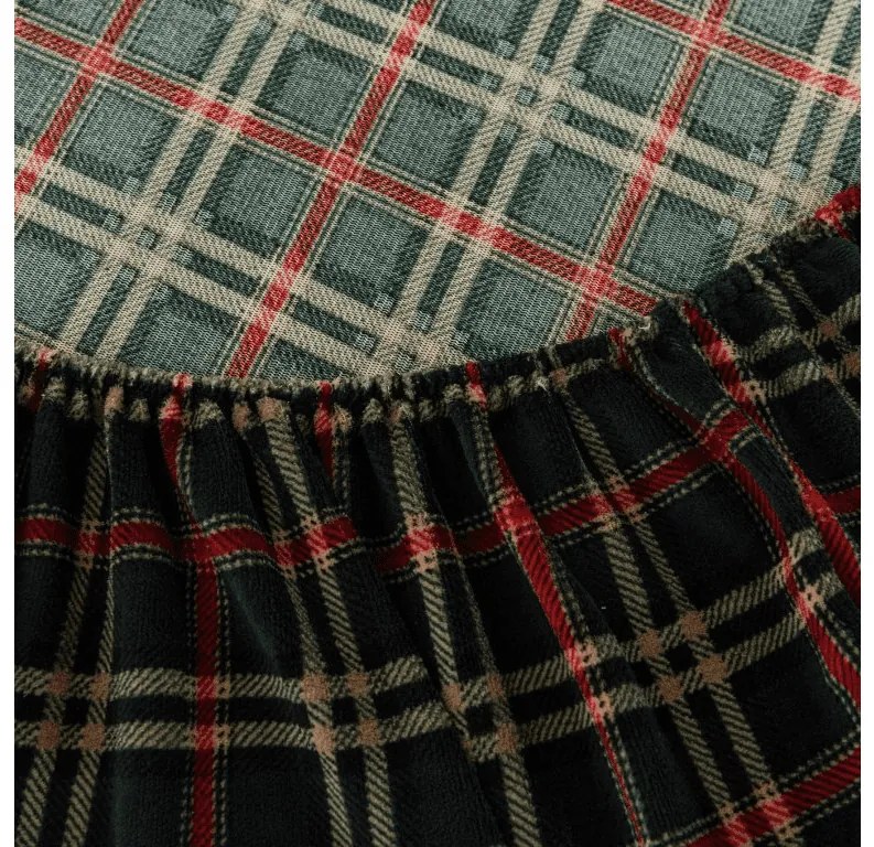 Plachta mikroplyš GLENMOORE 160x200 cm zelené