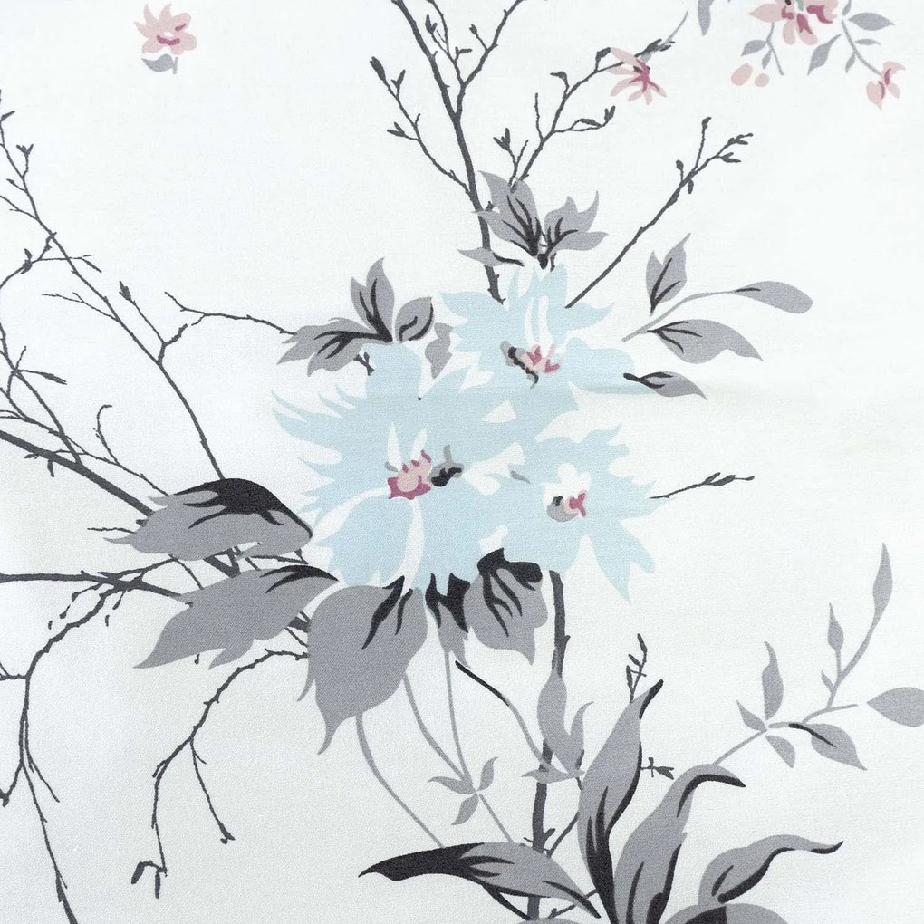 SATÉNOVÉ OBLIEČKY GARDENYA EXCLUSIVE 200X220 CM, 2KS 70X80 CM KVETY