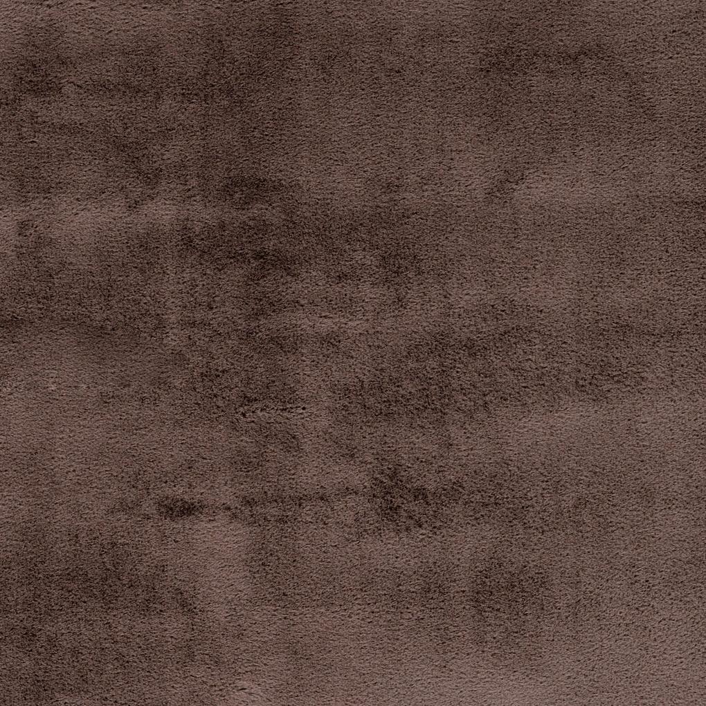 Dekorstudio Kožušinový koberec TOPIA - hnedý Rozmer koberca: 80x150cm
