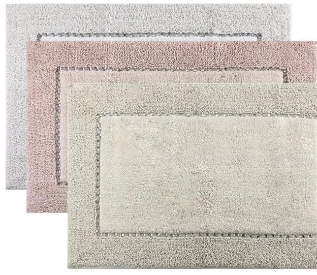 Kúpeľňový koberček CHIC biely