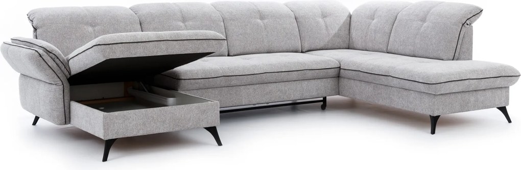 Sedacia súprava LUNARO v tvare U