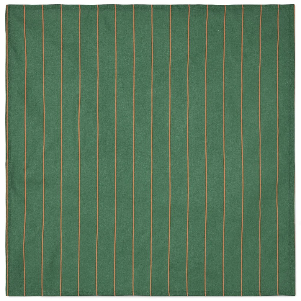 Umývateľný obrus, cca 90 x 90 cm, prúžkovaný