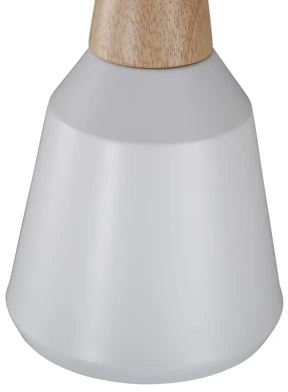 Biela závesná lampa NAO