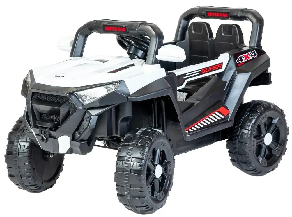 Elektrické autíčko Buggy Baby Mix Space biela