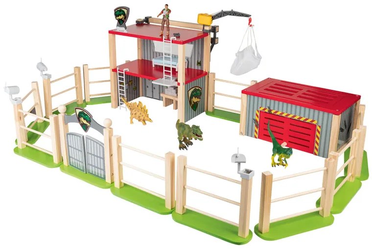 Playtive Drevená konská farma/dinoland ( dinoland)  (100357204)