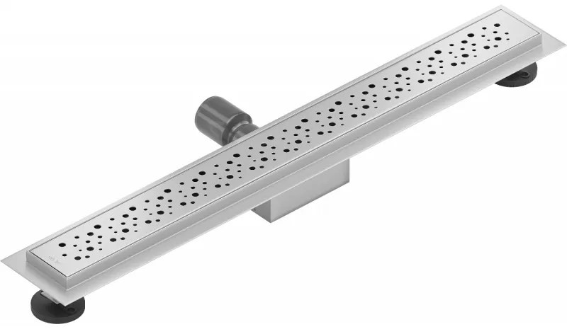 Mexen Flat nerezový sprchový žľab 60 cm vzor M12, 1021060-15