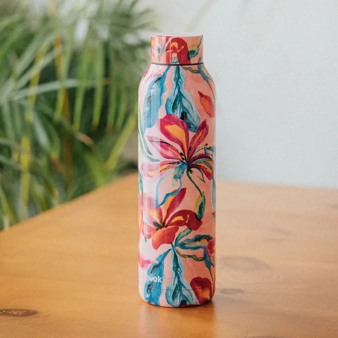 Nerezová termofľaša Solid Tropical Bloom 630 ml