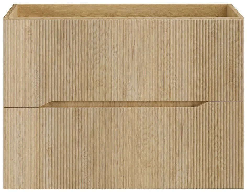 Závěsná skříňka pod umyvadlo Nordic 80 cm dub cremona