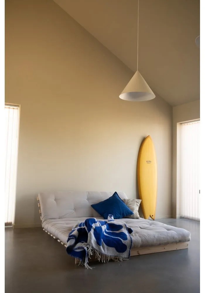 Hnedá rozkladacia pohovka 160 cm Roots - Karup Design