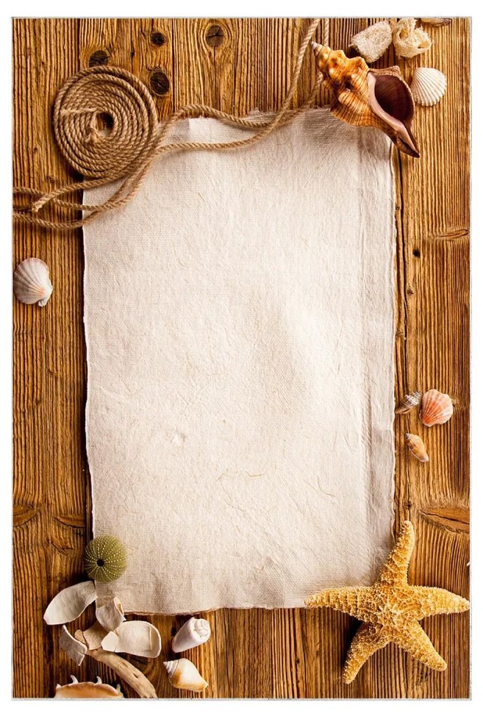 Súprava 2 kusov kúpeľňových predložiek SeaFrame hnedá