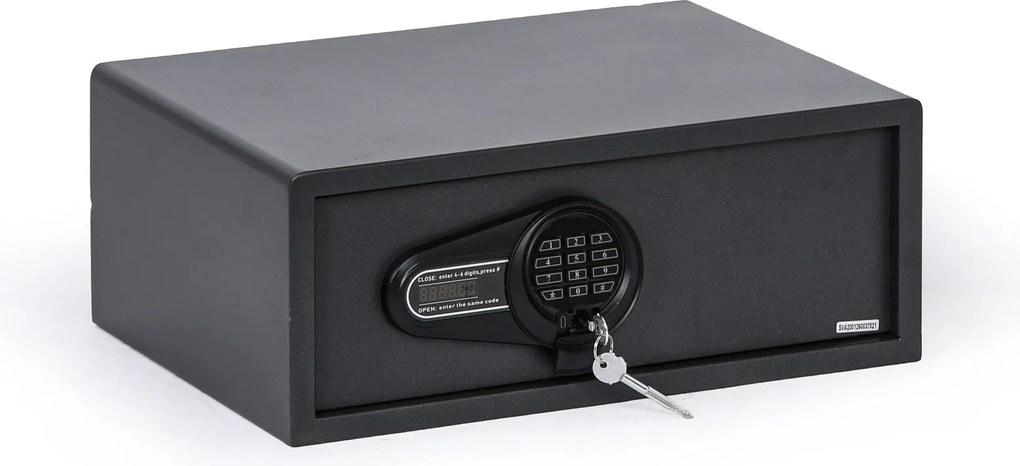 Hotelový trezor na notebook s elektronickým zámkom, 200 x 508 x 370 mm