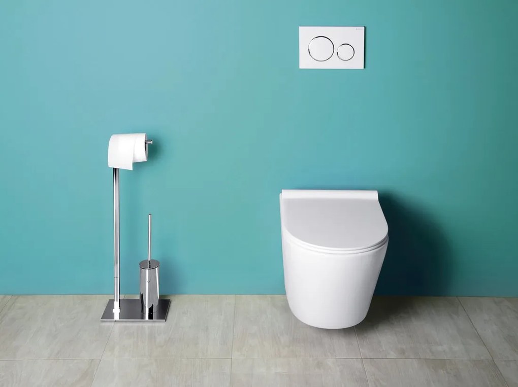 Sapho, PACO WC sedátko, SLIM. Soft Close, biela, PZS1012