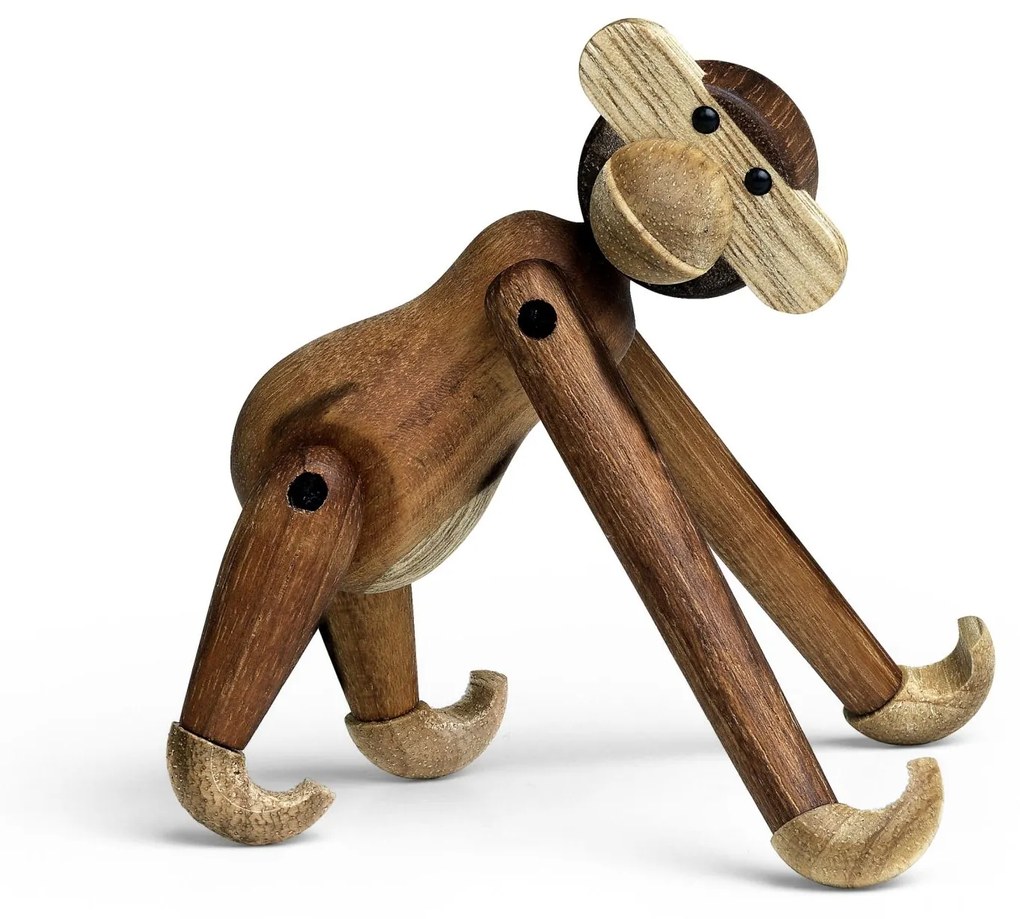 Kay Bojesen Drevená opička Monkey Mini Teak Limba 9,5 cm