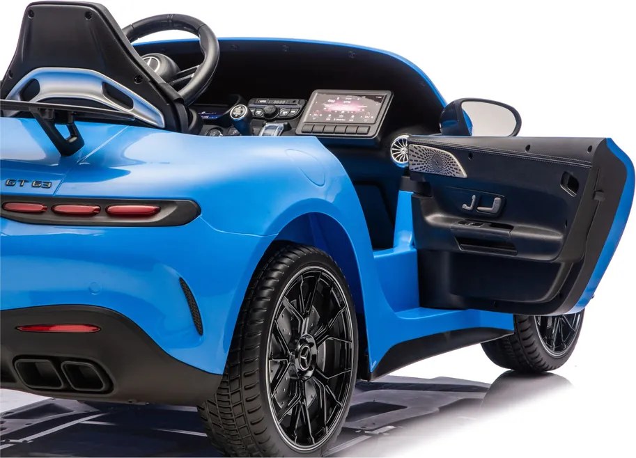 LEAN CARS Elektrické autíčko Mercedes GT63 AMG DK-GT63 24V LCD modré