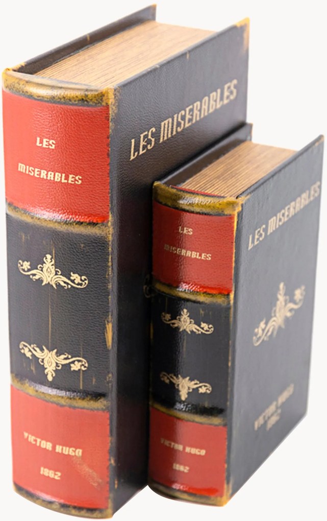 Dekoračné škatule Les Miserables, 2 ks