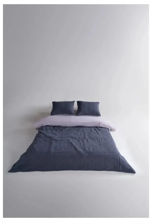 Tmavosivá súprava prikrývky a obliečky na vankúš zo žakára 240x260 cm Jacquard – Mila Home Luxury