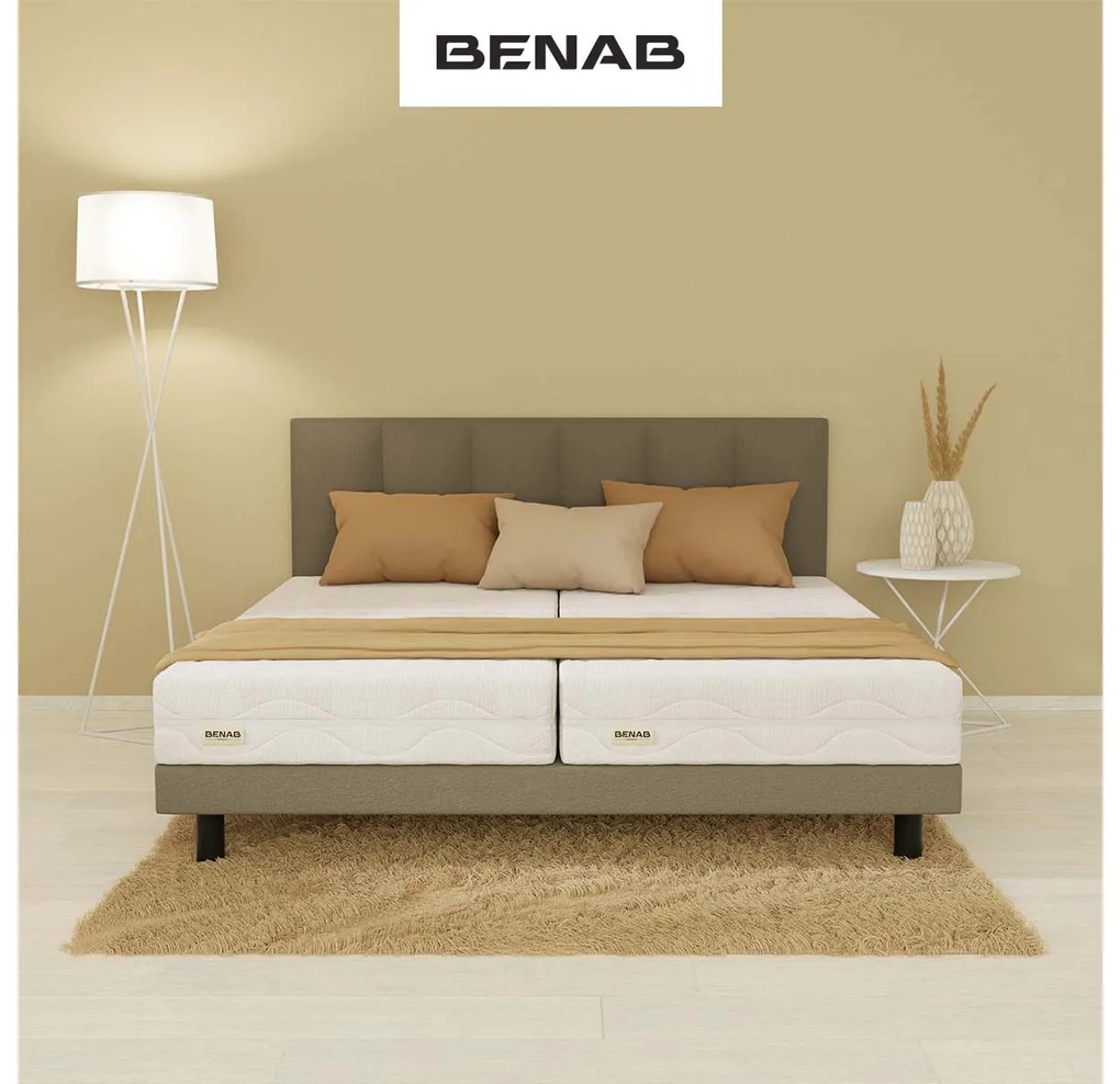 Penový matrac Benab Taranis Optimal 2.0 200x70 cm (T5) *AKCIA 1+1. Antibakteriálny, obojstranný slovenský matrac pre náročných v akcii (1+1), so 7-zónovou profiláciou kvalitnej PUR peny, s certifikátom OEKO-TEX. 763298