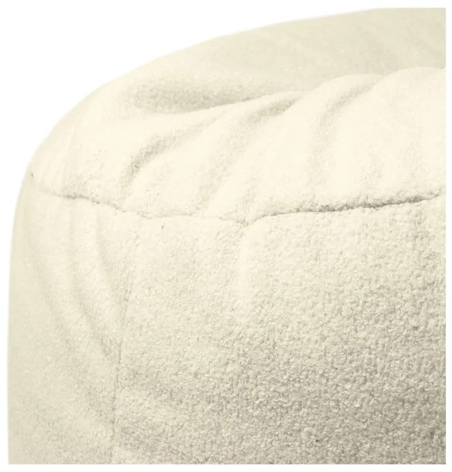 Hnedý sedací vak z textílie buklé Om 110 – SLOWDOWN