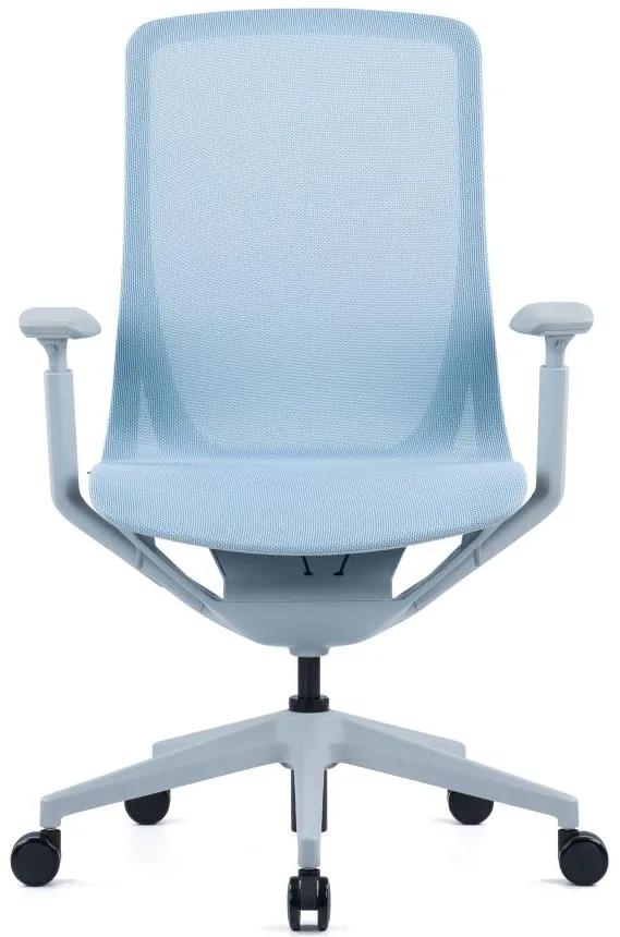 OFFICE MORE -  OFFICE MORE Kancelárska stolička C-BON LIGHT BLUE modrá