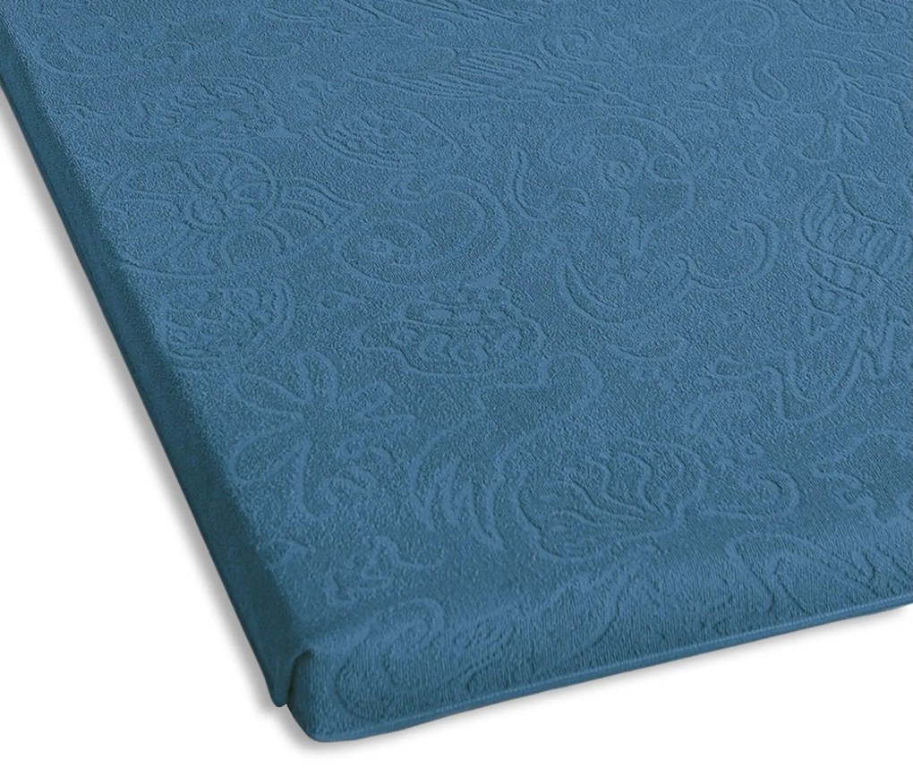 ŽAKÁROVÉ PRESTIERADLO TULIP04 175X220 CM TMAVOMODRÉ