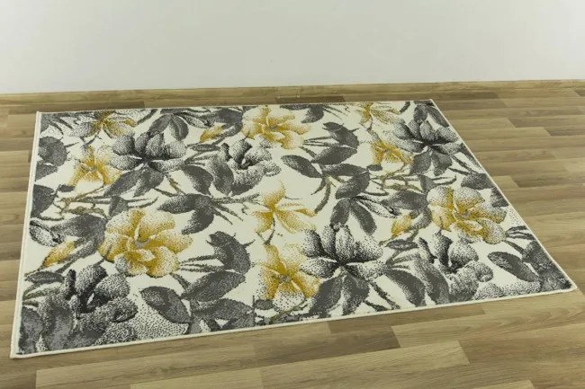 Koberec LUNA 503980/89935 Kvety horčicový