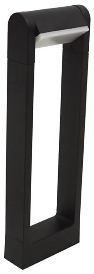 LED Vonkajšia lampa VINITA LED/6W/230V 4000K IP54 50 cm čierna